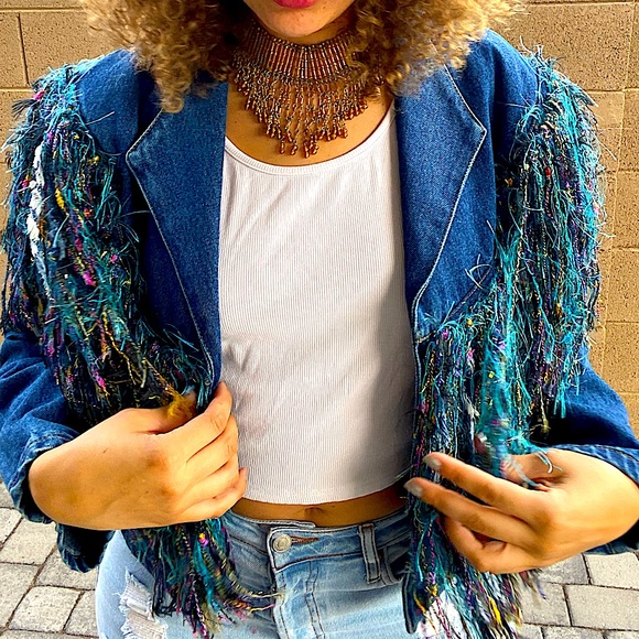 Vintage Wanted Jean Jacket - Picture 4 of 11